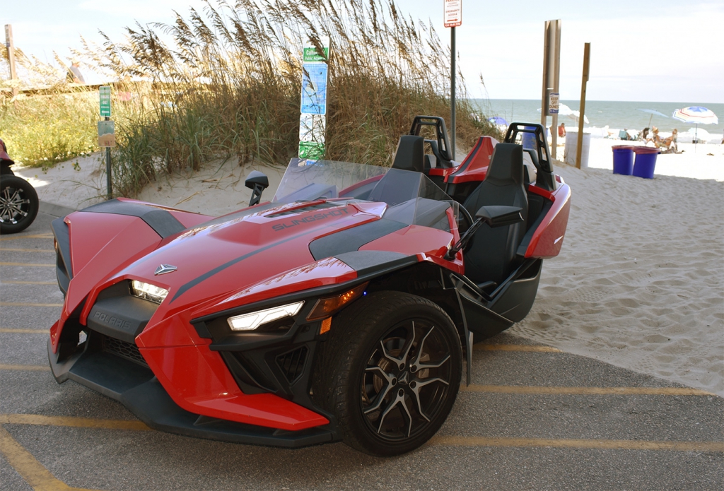 Slingshot SL Red 1 Alpha Slingshot Rentals Myrtle Beach