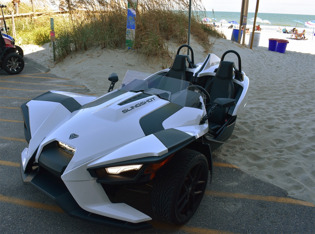 Slingshot S Tech White Alpha Slingshot Rentals Myrtle Beach